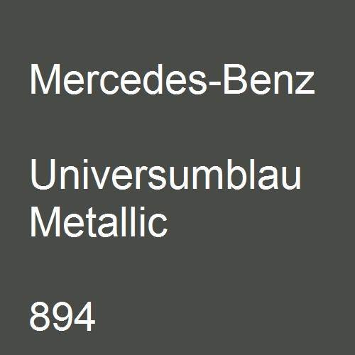 Mercedes-Benz, Universumblau Metallic, 894.